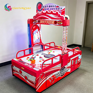 Coin Operated Electronic Indoor Sports Arcade Machine Children's Air Hockey Metal - Product Image 1