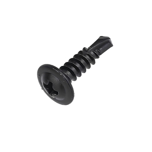 Tornillos Autoperforantes de Cabeza Redonda Negra para Chapa Metálica y Construcción de Acero - Product Image 5