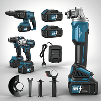 Meilleure Offre Qualité Certifiée pour Outils Électroportatifs Sans Fil MKT Combo 5 Kits Ensemble 20V 21V Trousse à Outils à Batterie pour Usage Professionnel