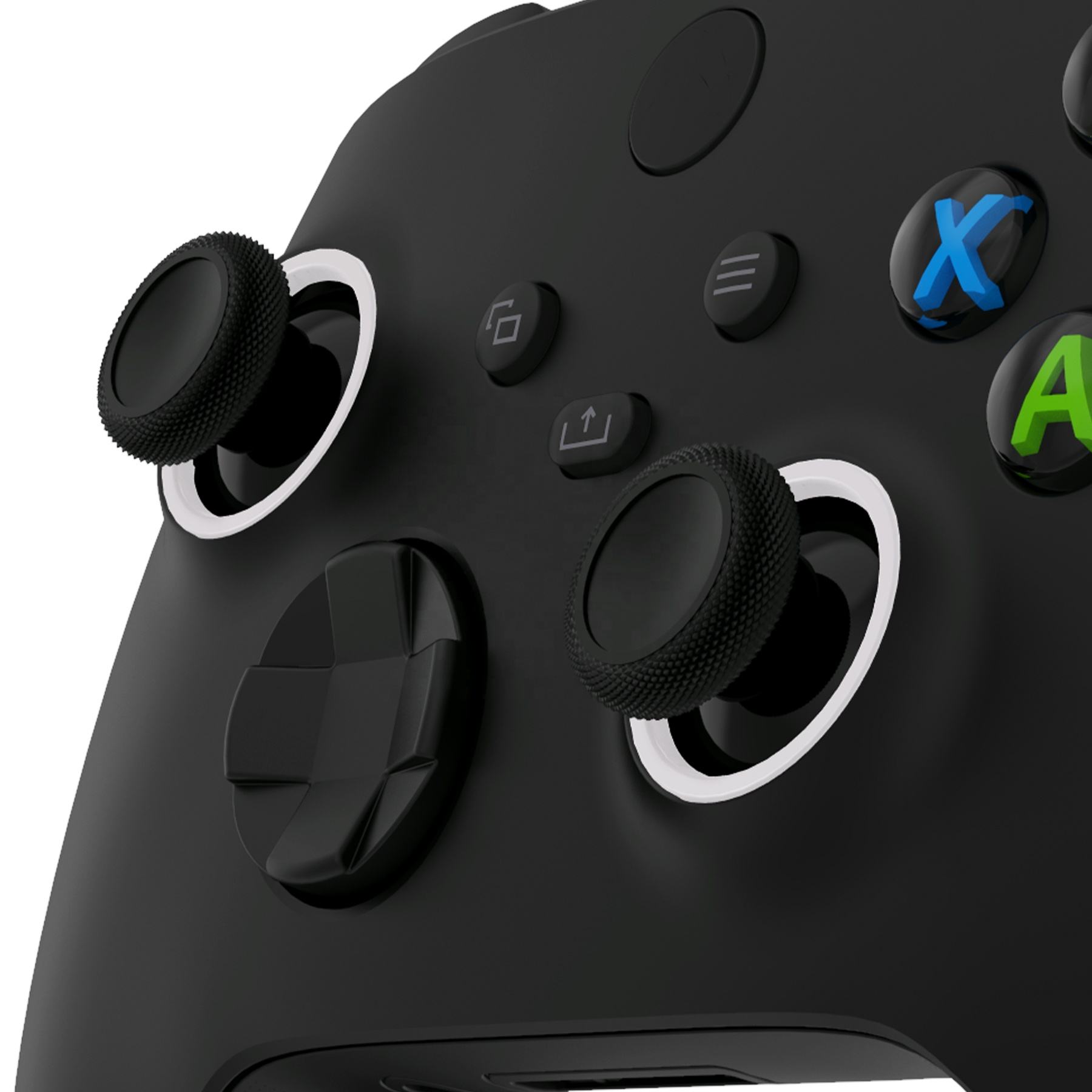 Joystick Buttons Circle Rings Thumbsticks Accent Rings for Xbox Series X S  Xbox One Elite /Elite Series Controller