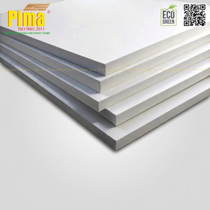 Lámina de espuma de PVC blanca lisa de 12 mm resistente al aceite a precio de fábrica para cajones de especias de cocina y muebles para utensilios - Product Image 1