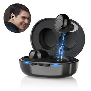 Jinghao A39สีดำมินิเครื่องขยายเสียงแบบชาร์จได้, เครื่องขยายเสียงเครื่องช่วยฟัง - Product Image 1