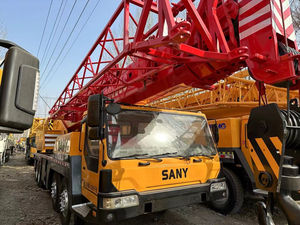 Grue Sany 55 tonnes d'occasion originale très vendue excellente performance Sany 55 tonnes d'occasion en stock machine de construction d'occasion - Product Image 2