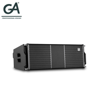 Altavoz de línea Array para club de alta gama, Mini madera contrachapada de abedul, doble 8 pulgadas, el mejor precio