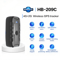 SAIFUYA Traceur GPS 4G 2G 20000mAh Étanche WiFi Géolocalisation Fixation Magnétique Localisateur de Véhicule pour Tableau de Bord Garantie 1 An pour Voitures
