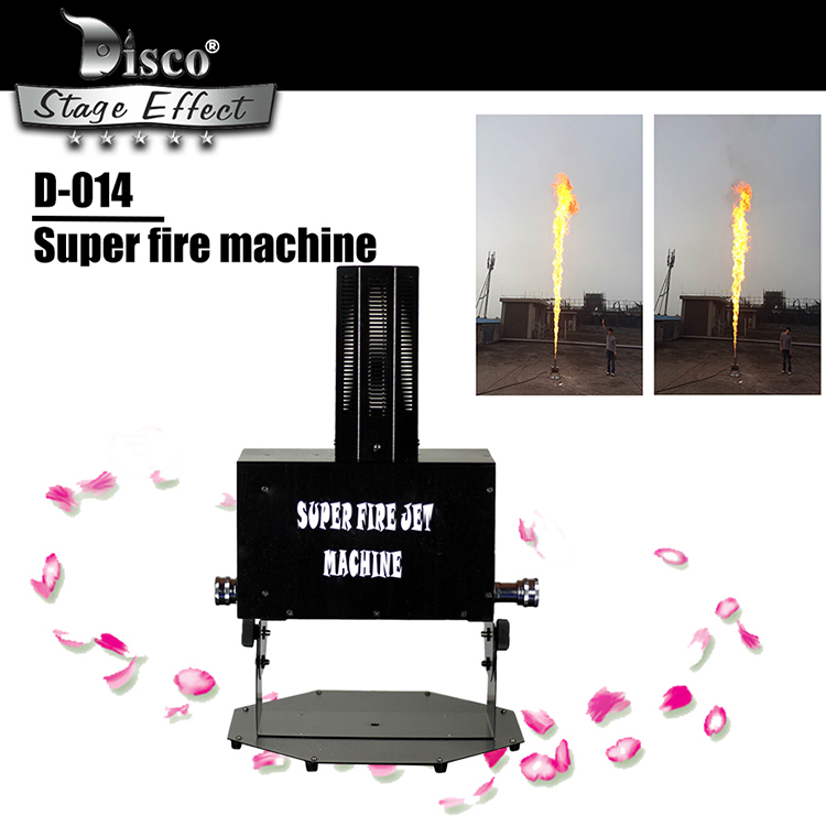 Cinq Têtes Projecteur de Flamme De Feu De Jet Machine 5 Têtes Machine À Feu