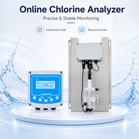 Analyseur de chlore en ligne TengineES RS485 Modbus avec sortie 4-20 mA pour le contrôle des processus de traitement de l'eau