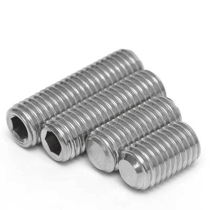 Tornillo de Fijación de Extremo Plano de Acero Inoxidable Ruihe M3x8mm, Cabeza Hexagonal, DIN913 Grado A, Uso en la Industria de la Construcción - Product Image 1