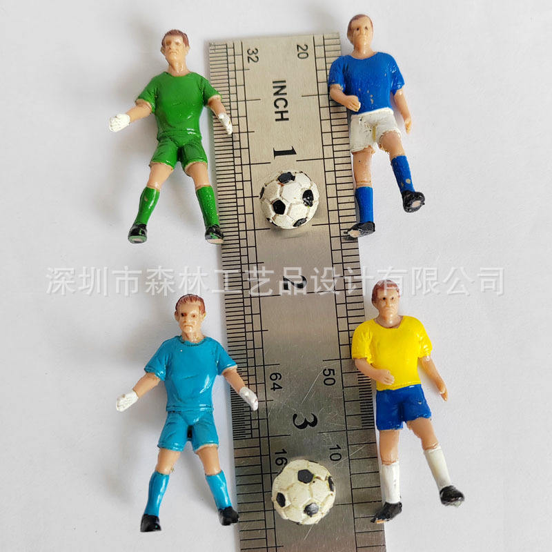 Best Selling Miniature Football Players Figures PVC Action Toys