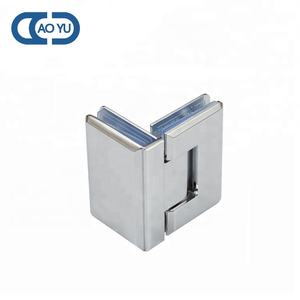 Bisagras de pivote de 90 grados para ducha de fábrica de China, bisagra de puerta de vidrio para mampara de ducha de <span class=keywords><strong>pared</strong></span> resistente - Product Image 4