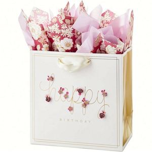 ถุงกระดาษของขวัญแข็งคุณภาพสูง พิมพ์โลโก้ตามสั่ง MOQ ต่ำ พร้อมริบบิ้น บรรจุภัณฑ์กระดาษ MOQ ต่ำ สำหรับถุงช้อปปิ้ง - Product Image 6