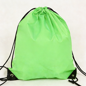 Hot Sale Custom Waterproof Durable Sports Gym Football Shopping Polyester Drawstring Backpack <b>Bags</b> for Promotional Gifts - Product Image 4