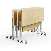 Table de réunion pliable moderne pour bureau de direction