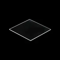 Hot Selling UV optisch transparent dünne Quarzglas platte Quarz Kristall platte