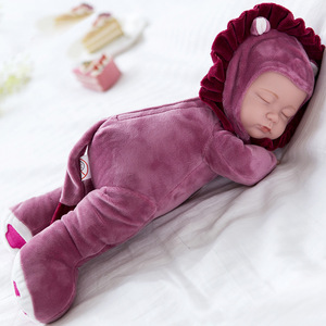 Children's Plush <b>Toys</b> Sleep Simulation Baby Doll Cloth Doll Doll Girl Soothing Baby Doll Wholesale - Product Image 4