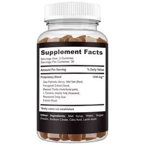 Thành phần hữu cơ tự nhiên hiệu quả nhanh chóng mông mở rộng lớn hip Gummy Bột Maca gốc chiết xuất đầy đặn nâng hip đường cong Gummy - Product Image 4