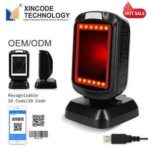 Xincode Supermarket Pemindai Kode Batang Desktop Qrcode Perangkat Lunak Pindai Kode Qr Kode Batang 2D Pembaca Verifier Pemindai Otomatis Rs485