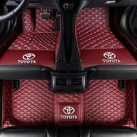 Tapis de sol personnalisés avec logo Mercedes-Benz C180/E300/GLC300, nouveaux modèles 2025, cuir premium antidérapant, imperméable, durable, luxe, épaisseur 20 mm