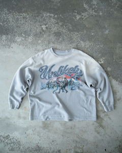 T-shirt da uomo con peso pesante e termica a manica lunga <span class=keywords><strong>280</strong></span> <span class=keywords><strong>grammi</strong></span> lavorata a maglia a maniche lunghe stampa Waffle Streetwear lunghezza Crop - Product Image 3