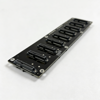 Scheda di espansione backplane SATA a 9 alloggiamenti ad alta velocità per HDD/SSD per chassis server, backplane hot-plug