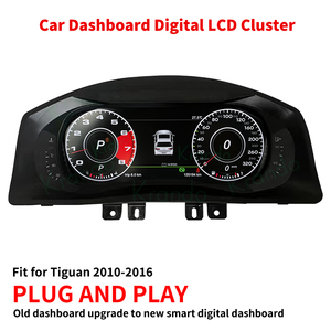 Krando 12.3inch xe kỹ thuật số Bảng điều khiển cụm <span class=keywords><strong>LCD</strong></span> hiển thị cho <span class=keywords><strong>VW</strong></span> TIGUAN 2010 2016 kỹ thuật số xe Bảng điều khiển cụ buồng lái - Product Image 2