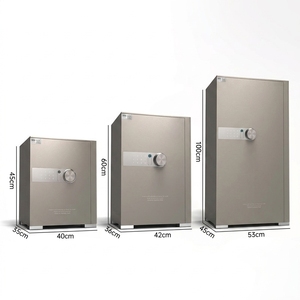 Cassaforte di Sicurezza Lingda O-07 in Acciaio Pesante, Grande Capacità, Ignifuga, con Serratura a Chiave/Elettronica/Impronta Digitale per Uso Aziendale e Alberghiero - Product Image 4
