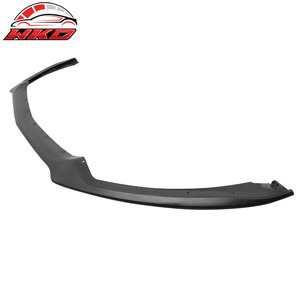 Kit de spoiler de pare-chocs avant pour Ford Mustang 15-17, style OE, non peint, noir PU, accessoire extérieur de haute qualité - Product Image 4