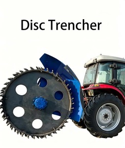 Trancheuse à disques montée sur <span class=keywords><strong>attelage</strong></span> trois points, installation facile sur la plupart des tracteurs agricoles standard, trancheuse à disques montée sur tracteur - Product Image 2