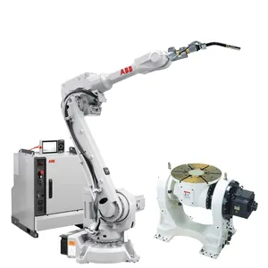 6 axis robot arm Automatic Intelligence IRB 2600 Robot with Positioner of CNGBS Brand for welding
