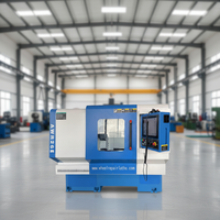 Tour horizontal à double broche de moyenne capacité AWR26E à 2 axes, précision 0,01 mm, vente directe usine Yujie