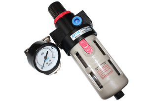 Unità di Trattamento Aria Pneumatica AIRTAC FRL, Filtro Regolatore d'Aria, Regolatore di Pressione dell'Aria, Componenti BFR-2000 - Product Image 6