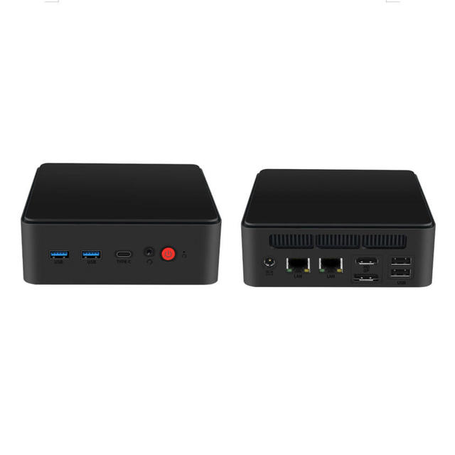 DIY Customized OEM ODM Wholesale Hot Mini PC Plastic Case N150 2*2.5G DDR5 Fanless Pfsense OPNsense VPN Mikrotik Server Firewall