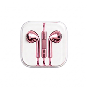 Audífonos Intrauditivos con Cable Tipo C, Color Rosa Cromado, Metálicos, Plateados - Product Image 5