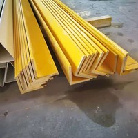 Profil d'angle en fibre de verre FRP personnalisé à haute résistance, résistant à la corrosion, pour matériaux de construction industrielle