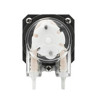 Bomba peristáltica LEFOO PLC Control 24V transporte de líquido viscoso 0-200 ml/min con manguera de silicona de grado alimenticio para venta al por mayor/minorista