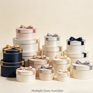 Custom Paper Cylinder <b>Wedding</b> Favor <b>Box</b> Round <b>Gift</b> Tube for <b>Wedding</b> Party - Product Image 1