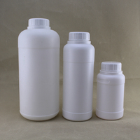Bouteille en plastique blanc de haute qualité pour engrais liquide, bouteille en PEHD de 1 litre (1000 ml) avec bouchon à vis inviolable