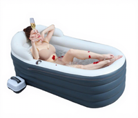 Adulte Blow Up Baignoire Caractéristique Douche Garder La Température Salle De Bains Chine Bas Prix Baignoire Gonflable Automatique