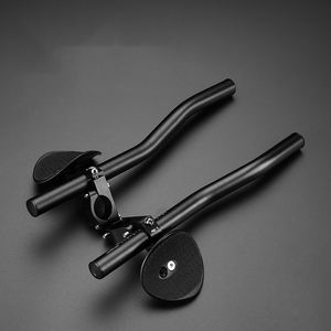Guidon de vélo en alliage d'aluminium Aero <span class=keywords><strong>Triathlon</strong></span> Extender Guidon Accoudoir TT Bar - Product Image 2