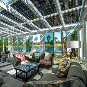 Serre solaire en verre 300W Cellule solaire transparente 220W 380W <span class=keywords><strong>Verres</strong></span> de production d'énergie - Product Image 5