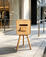 Support d'imprimante photo en bois personnalisable, multifonctionnel, portable et étanche