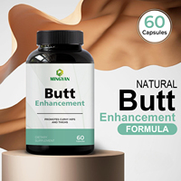 Capsules OEM personnalisées de Maca pour le rehaussement des fessiers – Complément sûr de multivitamines et minéraux pour l'amélioration des hanches chez la femme – Vente en gros