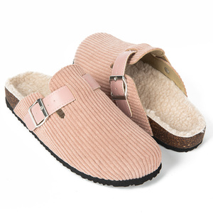 Pantuflas de Felpa Rosa para Mujer, Estilo Nuevo de Fábrica, Personalizadas, de Alta Calidad, con Plantilla de Felpa de Peluche - Product Image 4