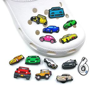Accessoires de décoration pour chaussures en PVC en gros, breloques créatives style voiture, boucles de chaussures de dessin animé, série spatiale, adaptées aux sandales pour enfants - Product Image 6