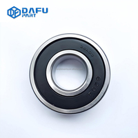 6201 ZZ Ball Bearing High Carbon Steel Hardness HRC 60 to 65 Long Life