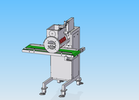 LST Nouvelle mise à jour de la machine à grappe de cacahuètes au chocolat Déposant pour mélange de noix et de chocolat Nouveau design recouvert de chocolat