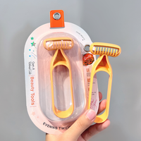 Nouveau rasoir corporel portable pour femme 2024, pour l'épilation des aisselles, avec lame d'importation sûre en acier inoxydable, marque privée