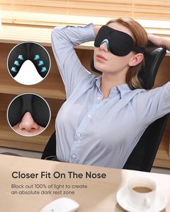 Antifaz con Diseño Contorneado en 3D que Evita la Entrada <span class=keywords><strong>de</strong></span> Luz <span class=keywords><strong>de</strong></span> las Mascarillas Convencionales - Product Image 2