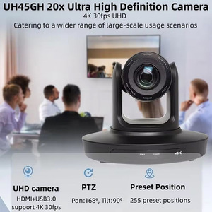 กล้อง PTZ 4K ซูมออปติคอล 20 เท่า เซ็นเซอร์ 8.5MP ระบบ IP สำหรับการประชุมทางวิดีโอ การบรรยายในโบสถ์ บันทึกภาพ ติดตามอัตโนมัติ MC3508-20X 4K PTZ - Product Image 5