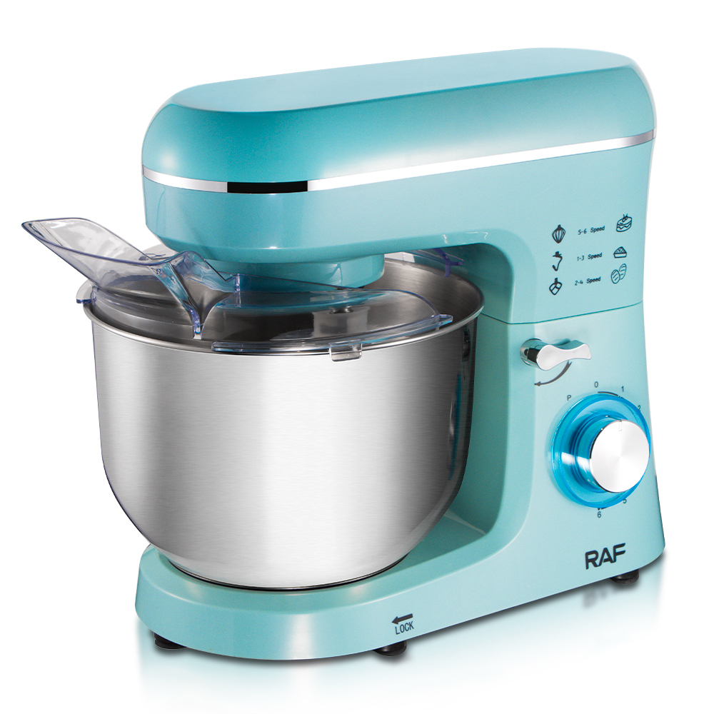 Produktbild von Elektrische Küchenmaschine 1000W – Teigmixer Multifunktional, 4,5 L Schüssel, 8 Stufen